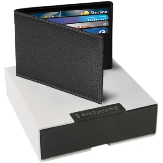 Morelia Santhome Men's Wallet Genuine Leather Wallet - 11 Card (Anti-Microbial) Gift Box